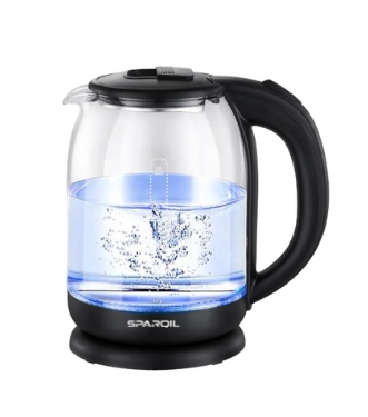 Electric Glass Kettle 1.8L | 2000W Fast Boil
